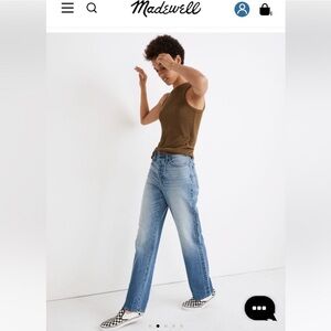 Madewell the Dadjean in Radmore wash